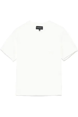 Emporio Armani T-shirt à logo brodé