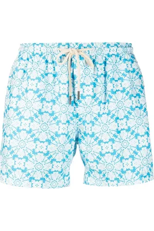 PENINSULA SWIMWEAR Short de bain à imprimé géométrique