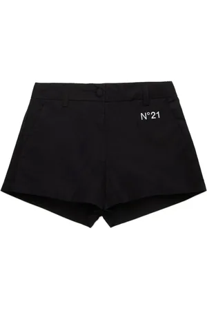 Nº21 Short à logo brodé