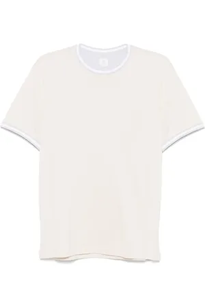 ELEVENTY T-shirt à détails de rayures