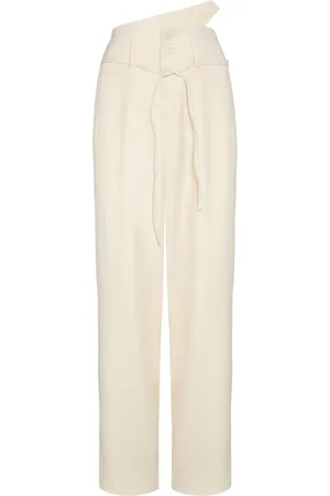 Uma Raquel Davidowicz Pantalon droit à taille haute