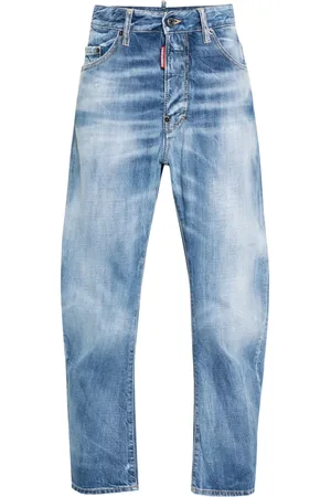 Dsquared2 Jean court à coupe droite