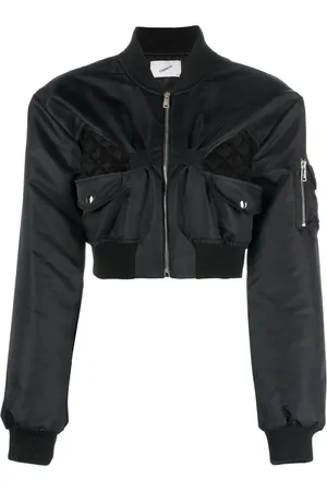 COPERNI Veste bomber crop à découpes