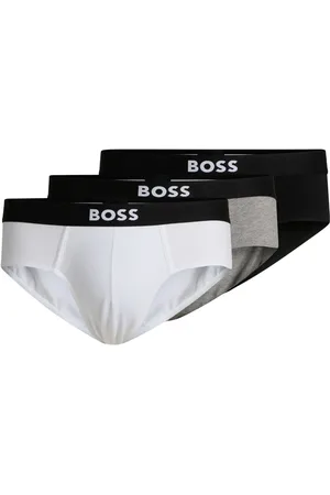 HUGO BOSS Lot de trois slips à bande logo