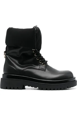 VERSACE Bottines à logo imprimé
