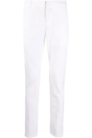 Dondup Pantalon chino en coton à coupe slim