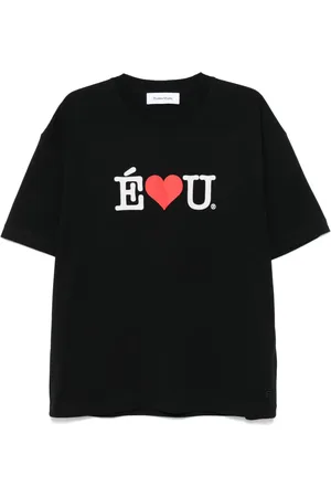 Etudes T-shirt à slogan imprimé
