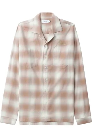 Rhude Chemise à logo brodé