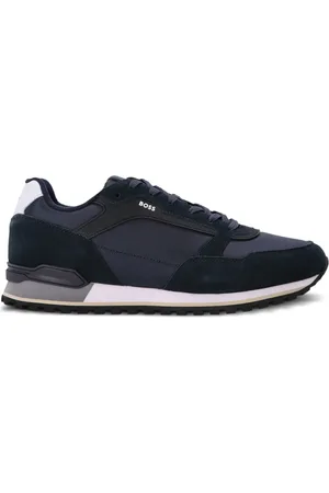 HUGO BOSS Baskets à finitions en daim