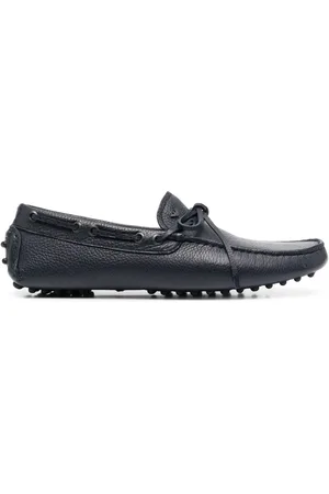 Emporio Armani Mocassins en cuir à détail de nœud