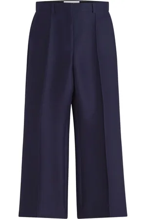 Lanvin Pantalon à design plissé