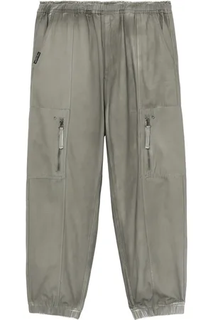 Izzue Pantalon en coton à coupe fuselée