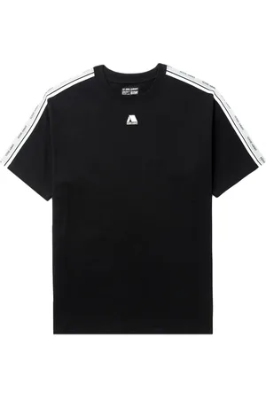 Izzue T-shirt en coton à bandes logo
