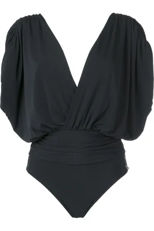 Brigitte Deep V neck swimsuit