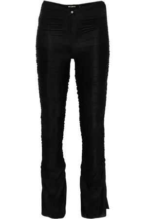 MISBHV Pantalon à design drapé