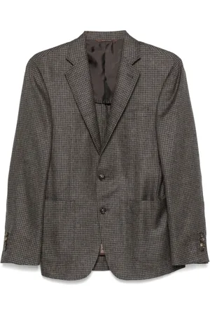 CANALI Blazer à motif pied-de-poule