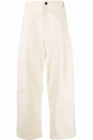STUDIO NICHOLSON Pantalon Sorte ample à design plissé