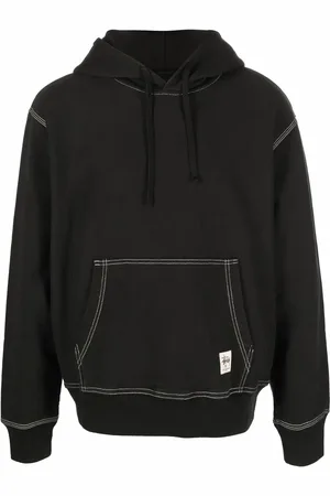 STUSSY Hoodie à coutures contrastantes