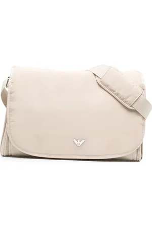 Emporio Armani Sac à langer à plaque logo