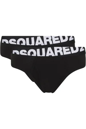 Dsquared2 Lot de deux slips à bande logo