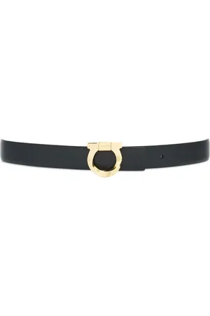 Salvatore Ferragamo Ceinture réversible en cuir à plaque Gancini