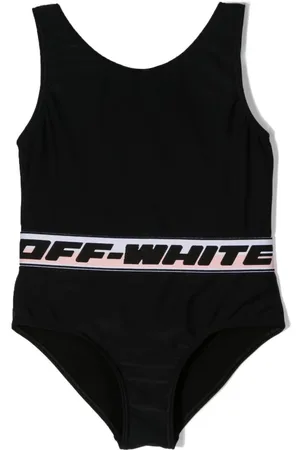 OFF-WHITE Maillot de bain à bande logo