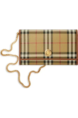 Burberry Portefeuille Hanna à bride en chaîne