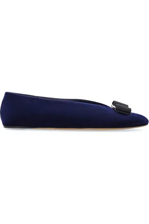 Salvatore Ferragamo Ballerines Vara en velours
