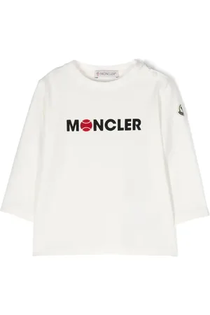 Moncler T-shirt à logo floqué