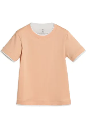 Brunello Cucinelli T-shirt à effet superposé