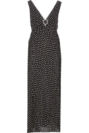 RIXO London Robe à motif de pois