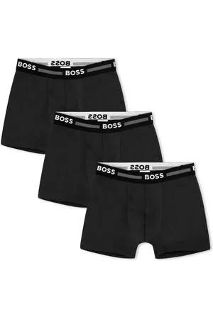 HUGO BOSS Lot de trois boxers à taille logo