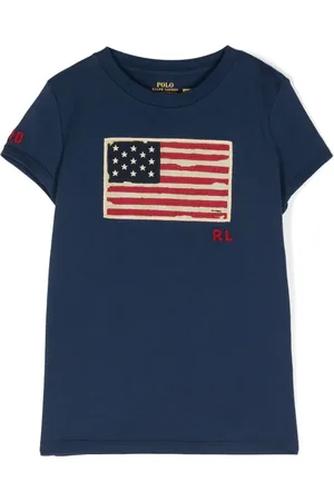 Ralph Lauren T-shirt à appliqué Flag