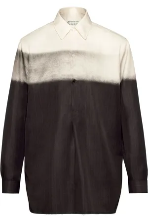 Maison Margiela Chemise Trompe à imprimé trompe l’œil