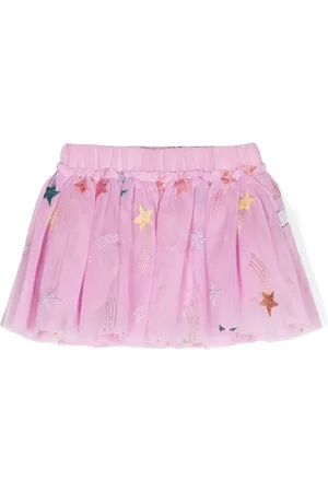 Stella McCartney Jupe en tulle à étoiles brodées