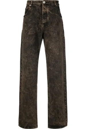 Balmain Jean à effet usé