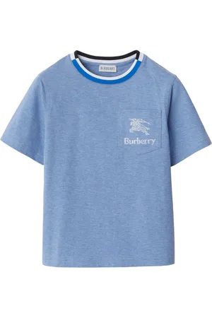 Burberry T-shirt en coton à logo EKD brodé
