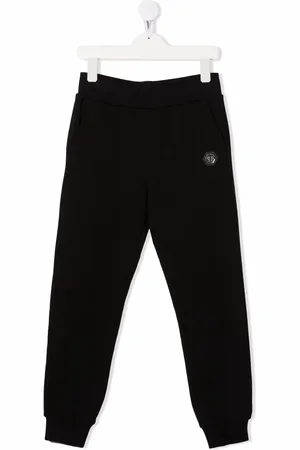 Philipp Plein Pantalon de jogging à patch logo