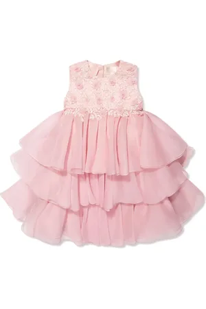 Maison Ava Robe en tulle Lumi à fleurs brodées
