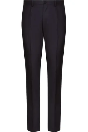 Dolce & Gabbana Pantalon rayé à coupe slim