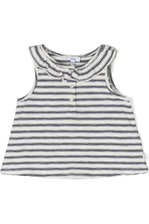 KNOT Blouse rayée à design sans manches