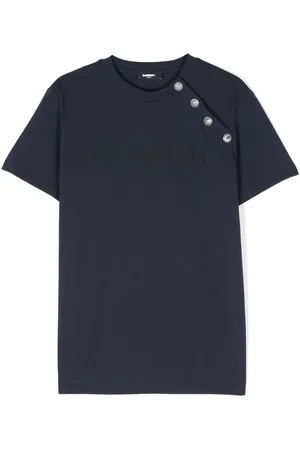 Balmain T-shirt à logo imprimé