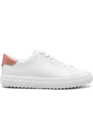 Michael Kors Baskets en cuir à logo embossé