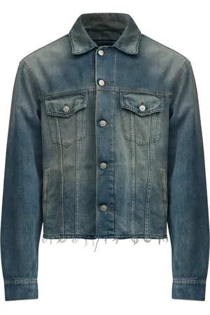 Maison Margiela Veste en jean à coutures contrastantes