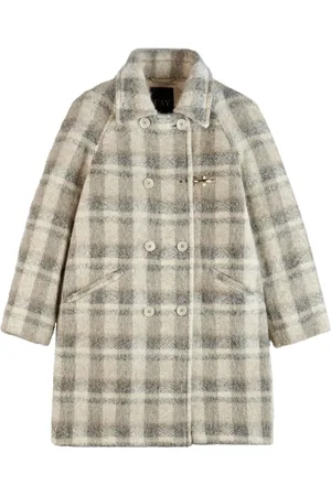 FAY Manteau Jacqueline à carreaux