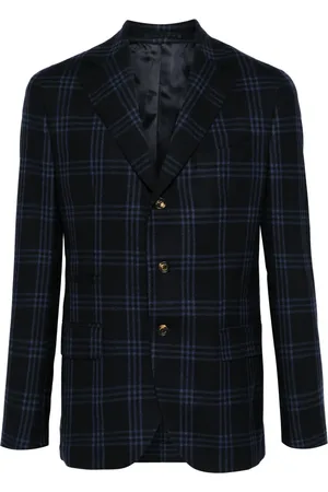 ELEVENTY Blazer à carreaux