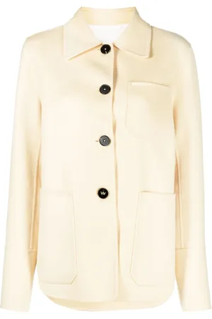 Jil Sander Veste boutonnée en cachemire