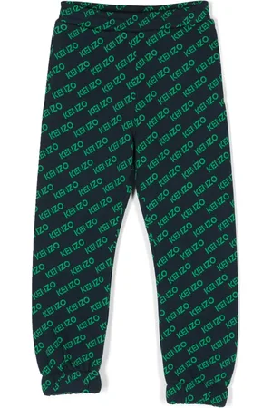 Kenzo Pantalon de jogging à logo imprimé