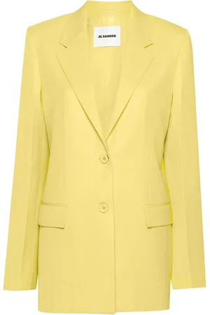 Jil Sander Blazer à simple boutonnage