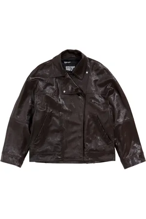 Bimba y Lola Veste en cuir à fini satiné